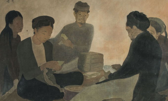 Hai tranh của danh họa Thang Trần Phềnh bán gần 1,5 triệu euro