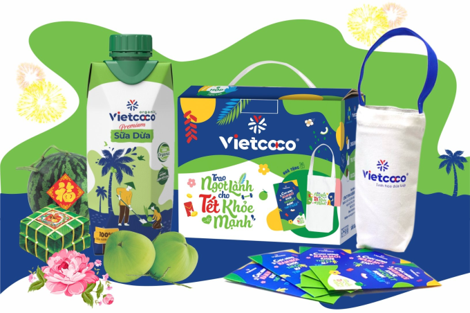 Sữa dừa Vietcoco - món quà dinh dưỡng trong dịp Tết