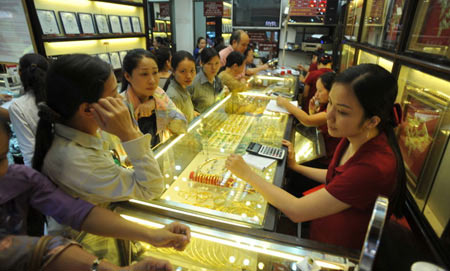 Giá vàng có thể tăng nhẹ trong tuần này 