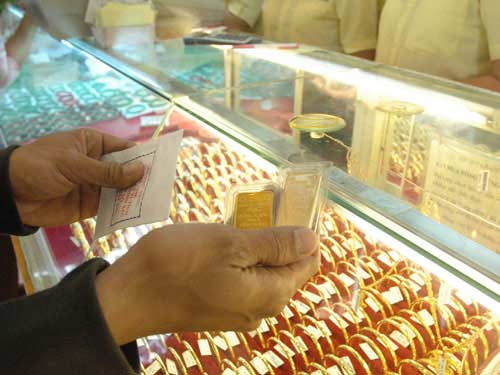 Thiệt hại với vàng phi SJC 