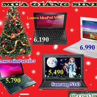 Đón mừng Giáng sinh với máy tính Nhật Quang.