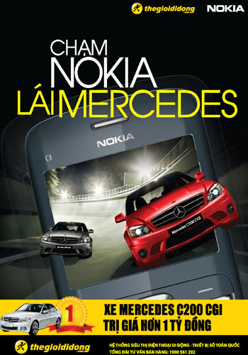 ‘Chạm Nokia - Lái Mercedes’  