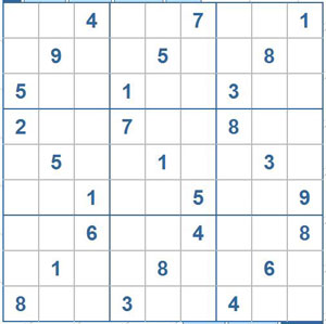  Mời các bạn thử sức với ô số Sudoku 1411 mức độ Khó  