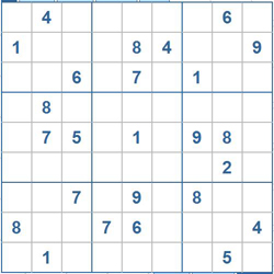 Mời các bạn thử sức với ô số Sudoku 1465 mức độ Khó 