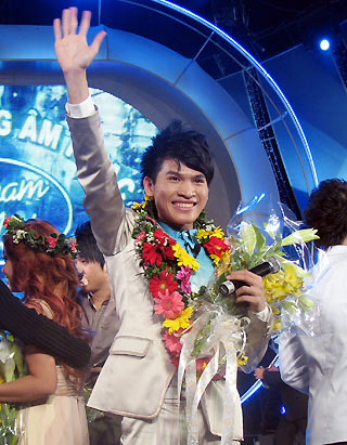 Quốc Thiên đạt giải 'Vietnam Idol 2008'