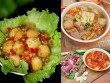 Ngon cơm với trứng cút sốt ớt, canh sườn nấu kim chi