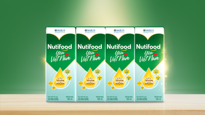 Nutifood trợ giá 40% sản phẩm sữa non công thức
