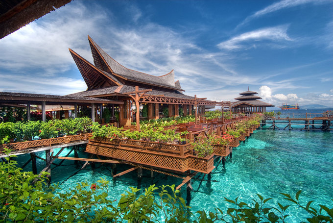 Bốn khu nghỉ dưỡng Malaysia giống như ở Maldives