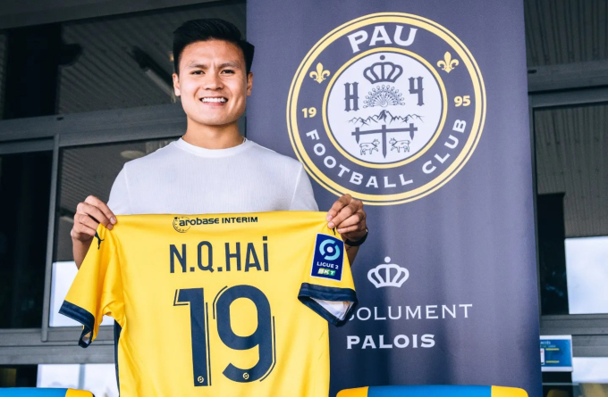 Quang Hải muốn tận dụng mọi cơ hội tại Pau FC