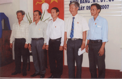 The Ceremony for a foundation of Veteran Association under Party Bloc – Front- The District’s Union