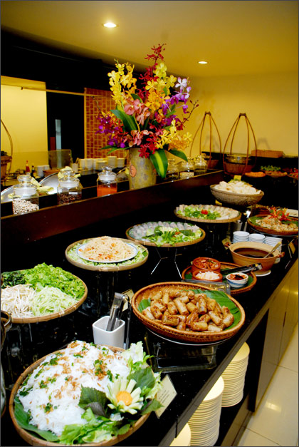  Hương vị hải sản tại nhà hàng Buffet Gánh  