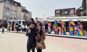 Du khách Việt lần đầu đến Kosovo