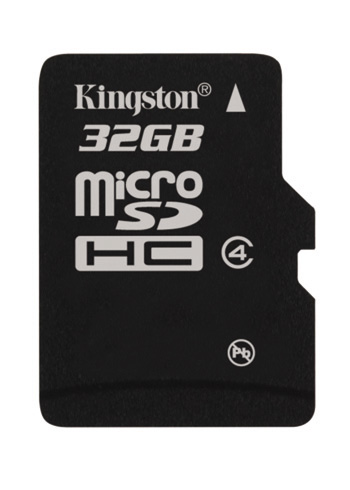  Kingston tăng dung lượng thẻ nhớ microSDHC lên 32 GB 