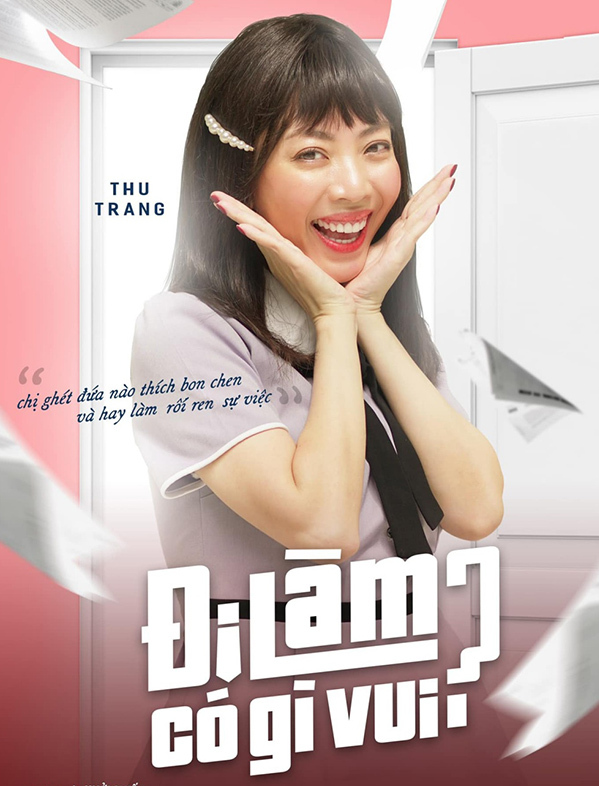 Vợ chồng Thu Trang làm phim hài về dân văn phòng