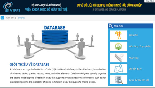 Việt Nam xây dựng cơ sở dữ liệu trực tuyến về sở hữu công nghiệp