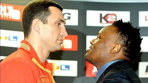 Klitschko rút khỏi trận so găng với Chisora