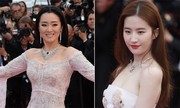 Củng Lợi, Lưu Diệc Phi khoe vòng một trên thảm đỏ Cannes