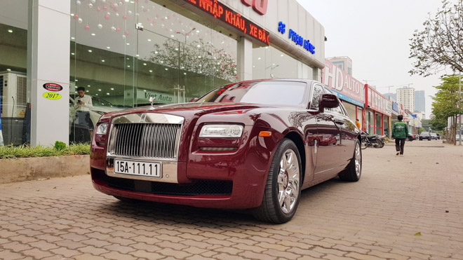 Cơ hội sỡ hữu Roll-Royce Ghost biển ngũ quý giá hơn 11 tỷ đồng