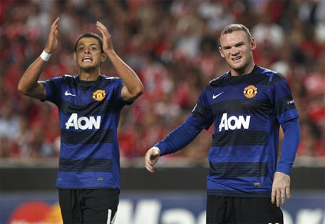 MU thiếu vắng Rooney và Chicharito 