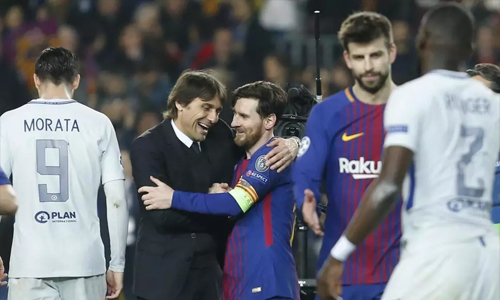 Conte: 'Hãy ca ngợi Messi khi có cơ hội'