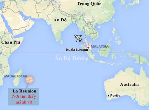 Malaysia cử chuyên gia xác minh mảnh vỡ nghi của MH370