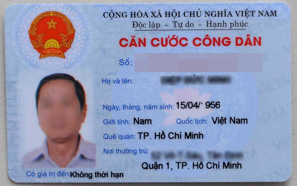 Có được đổi ảnh trong thẻ căn cước để trông đẹp hơn?