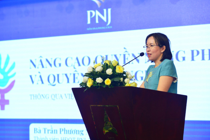 Mục tiêu 'nâng cao vị thế, hình ảnh phụ nữ' của PNJ