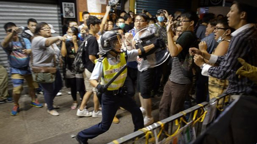 Hong Kong tố 'thế lực nước ngoài' dính líu biểu tình