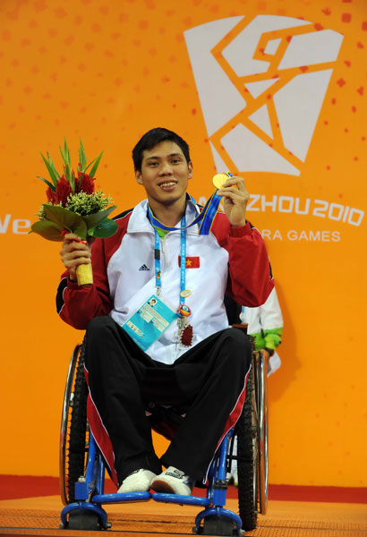 VN có HCV đầu tiên tại ASIAN PARAGames 2010