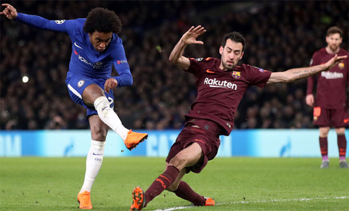 Willian: 'Chelsea cần chơi một trận hoàn hảo để hạ Barca'